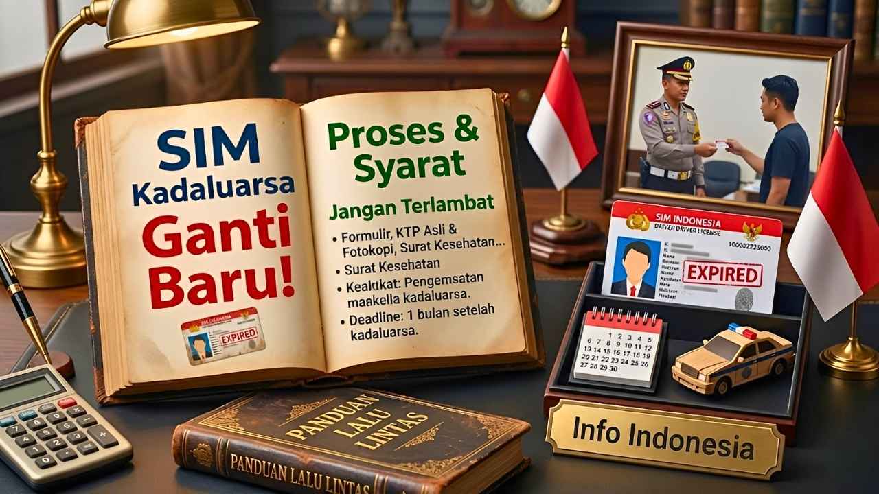 Perpanjangan SIM Kadaluarsa Indonesia 2026 Panduan Dokumen Syarat dan Cara Pengajuan