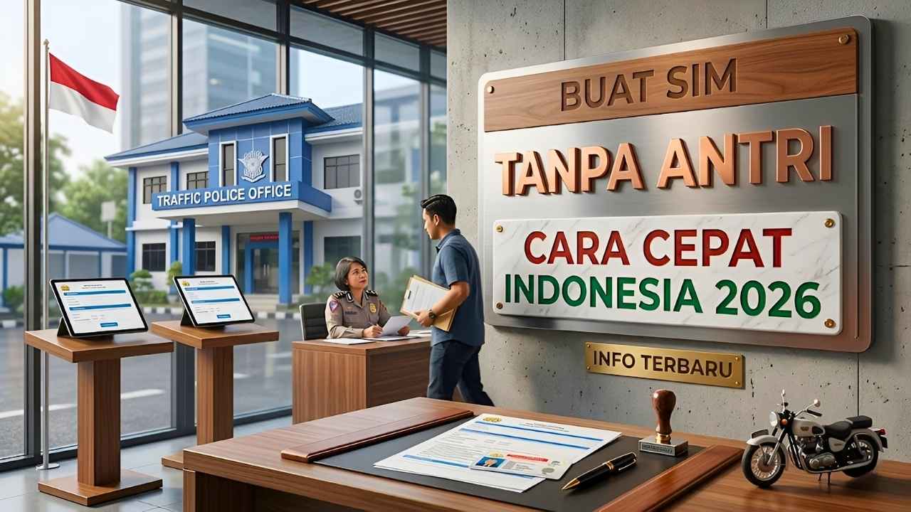 Panduan Mengurus SIM di Indonesia 2026 Proses Singkat Dokumen dan Ketentuan Terbaru