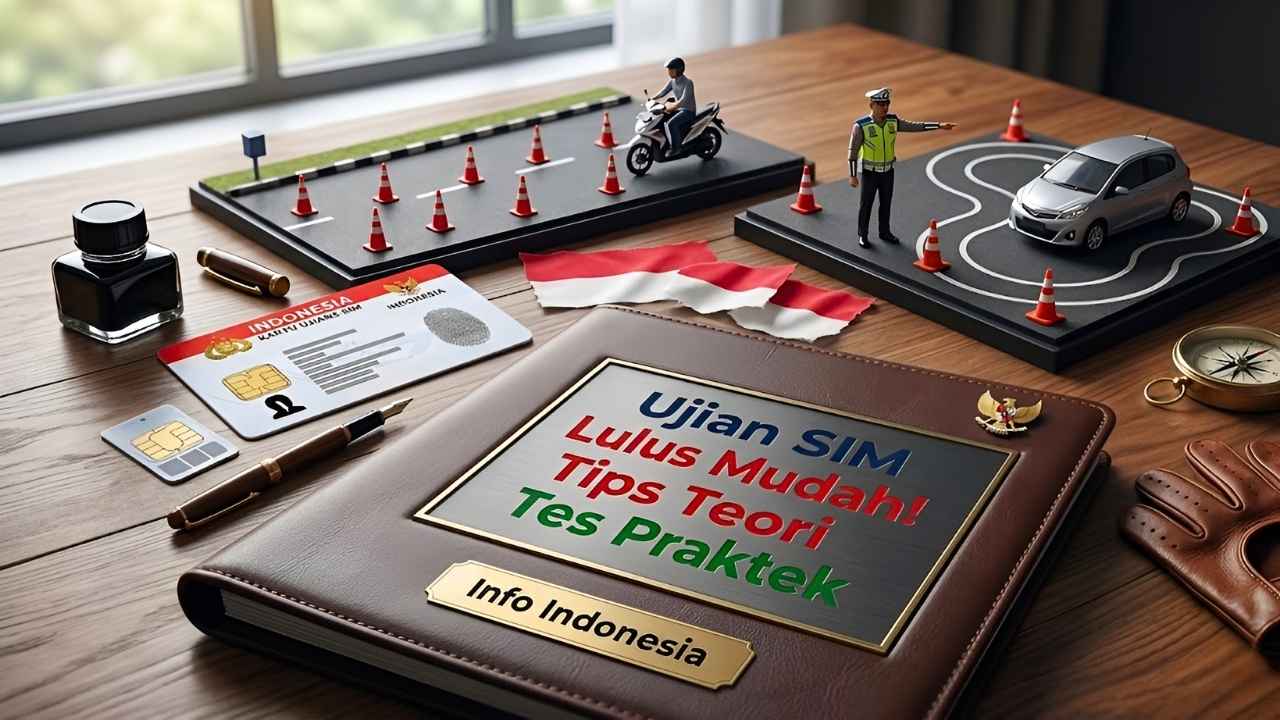 Ujian Teori SIM Indonesia 2026 Tips Praktis Materi Penting dan Cara Belajar Efisien