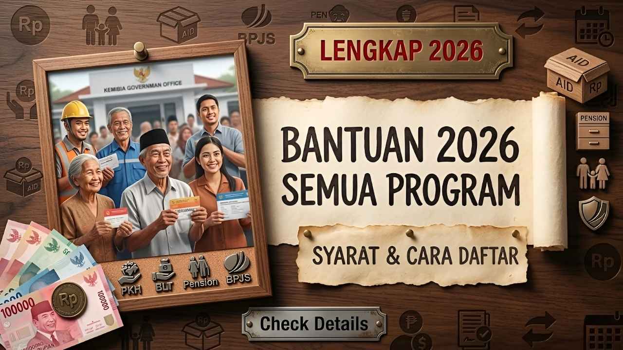 PKH BLT Pensiun BPJS 2026 Informasi Lengkap Bantuan Pemerintah untuk Masyarakat Indonesia