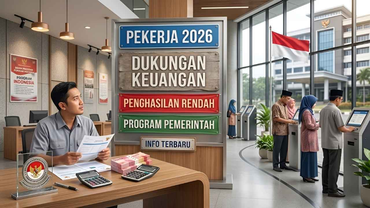 Program Dukungan Keuangan 2026 Bantuan Resmi bagi Pekerja Berpenghasilan Rendah di Indonesia