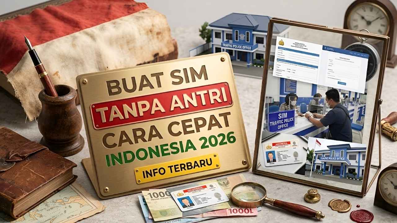 Cara Cepat Mengurus SIM di Indonesia 2026 Panduan Praktis Tanpa Menunggu Lama