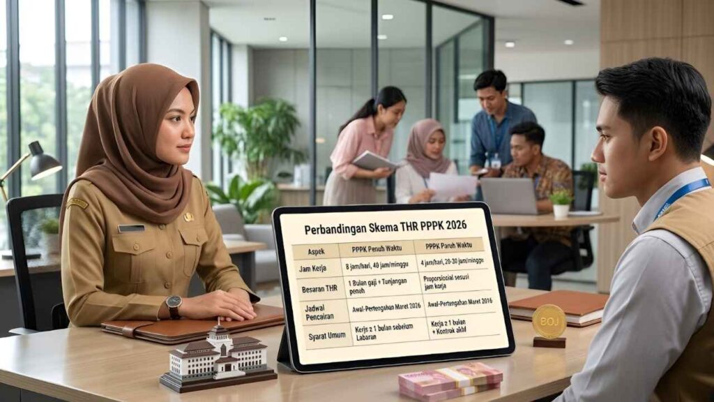 THR PPPK 2026 Cair Lebih Cepat untuk Pegawai Penuh Waktu dan Paruh Waktu